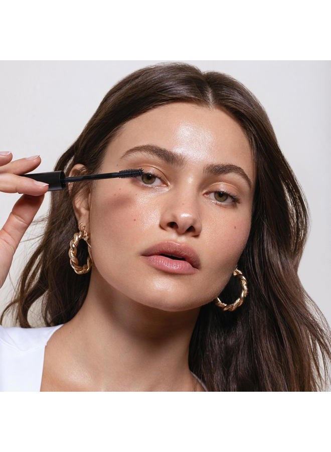 Saie Mascara 101 - Buildable + Lash Lengthening Mascara Formulated to Strengthen and Condition with Rich Nutrients - Black (0.31 oz) - Image 5