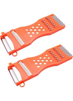 2Pcs handheld Plastic Multifunction Kitchen Peeler Grater Slicer Tool,for Vegetable, Fruit,Cucumber,Potato,Carrots,Cheese,Chef Gadgets Tools - pzsku/Z33494C284D310B0CADCBZ/45/_/1740831052/e1048595-83f9-4f86-be3e-0b31a407e67d