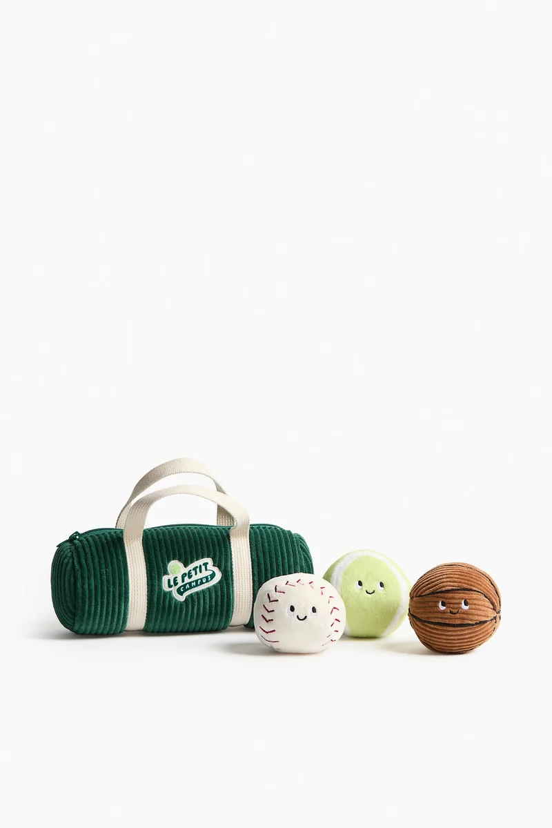 H&M Bag with balls soft toy