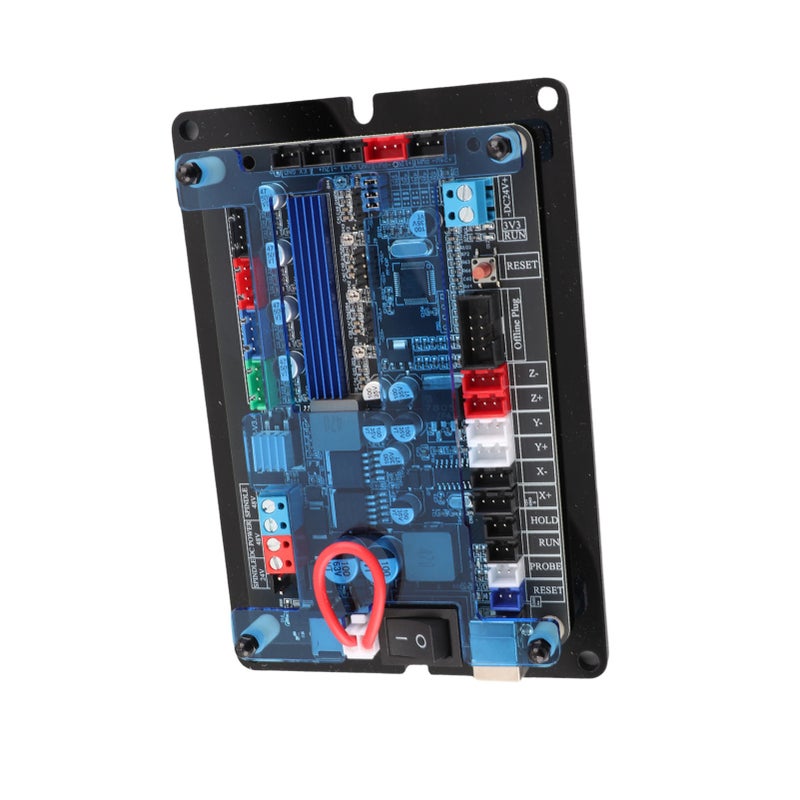 3 Axes GRBL Controller Board 32 Bit Stepper Motor Driver Board for Woodworking Engraving Machine CNC Router DC12-48V - Image 3