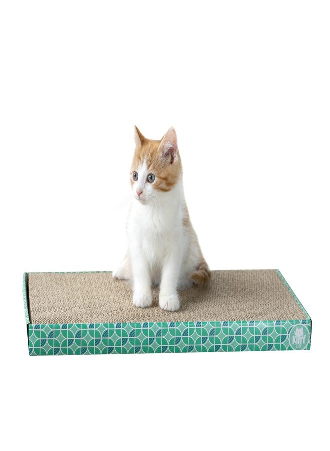 Kitty City XL Wide Corrugate Scratchers, 2 Piece(Longer Lasting Cardboard) - Image 3
