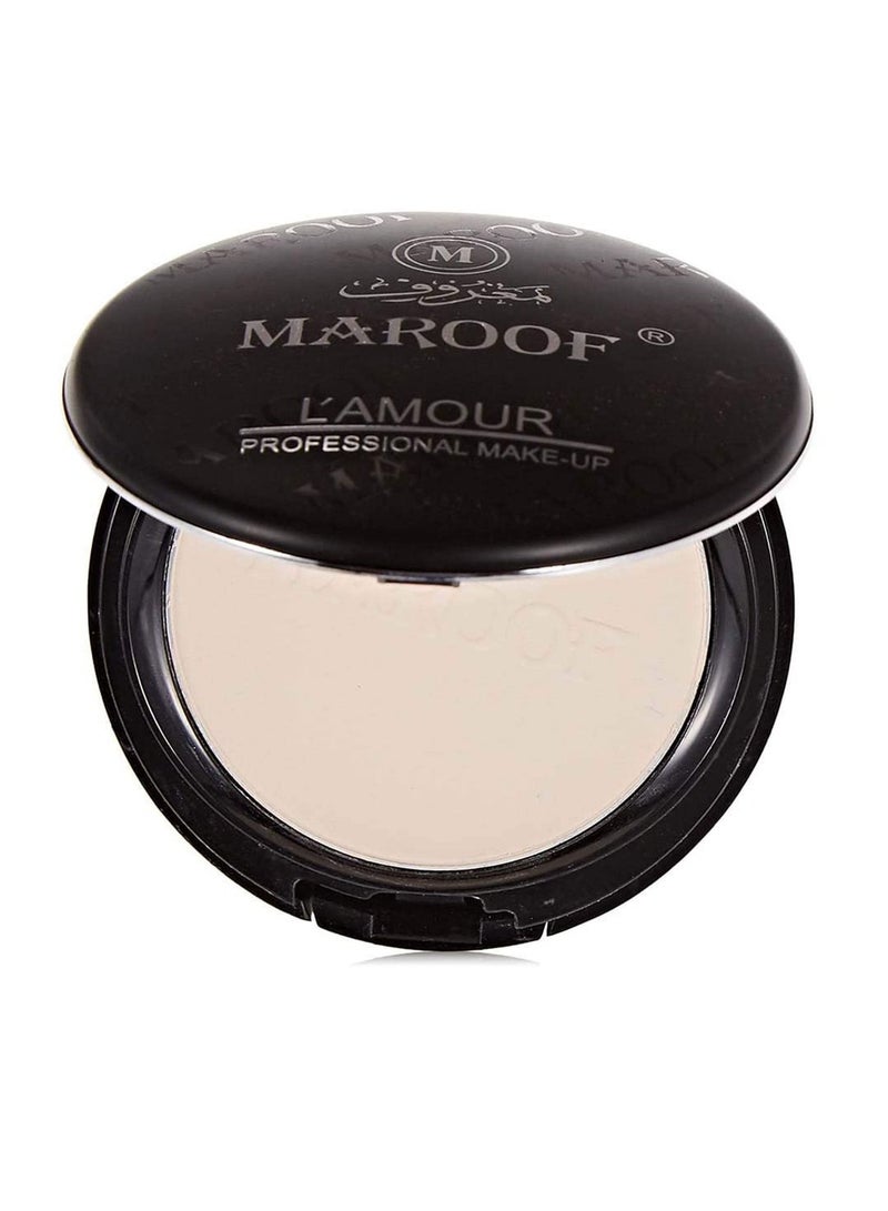 MAROOF L'Amour Professional Makeup Pressed Powder 12g - Image 1