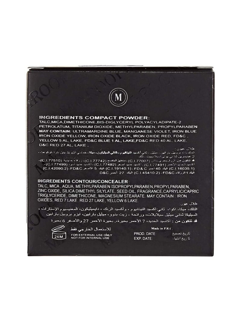 MAROOF L'Amour Professional Makeup Pressed Powder 12g - Image 5