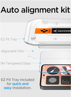 Spigen GLAStR EZ FIT HD Nothing Phone (3a) / Nothing Phone (3a Pro) Screen Protector Tempered Glass Case Friendly [1 PACK]  - Image 3