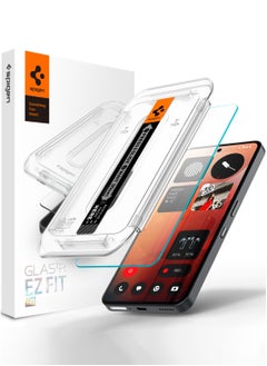 Spigen GLAStR EZ FIT HD Nothing Phone (3a) / Nothing Phone (3a Pro) Screen Protector Tempered Glass Case Friendly [1 PACK]  - Image 1
