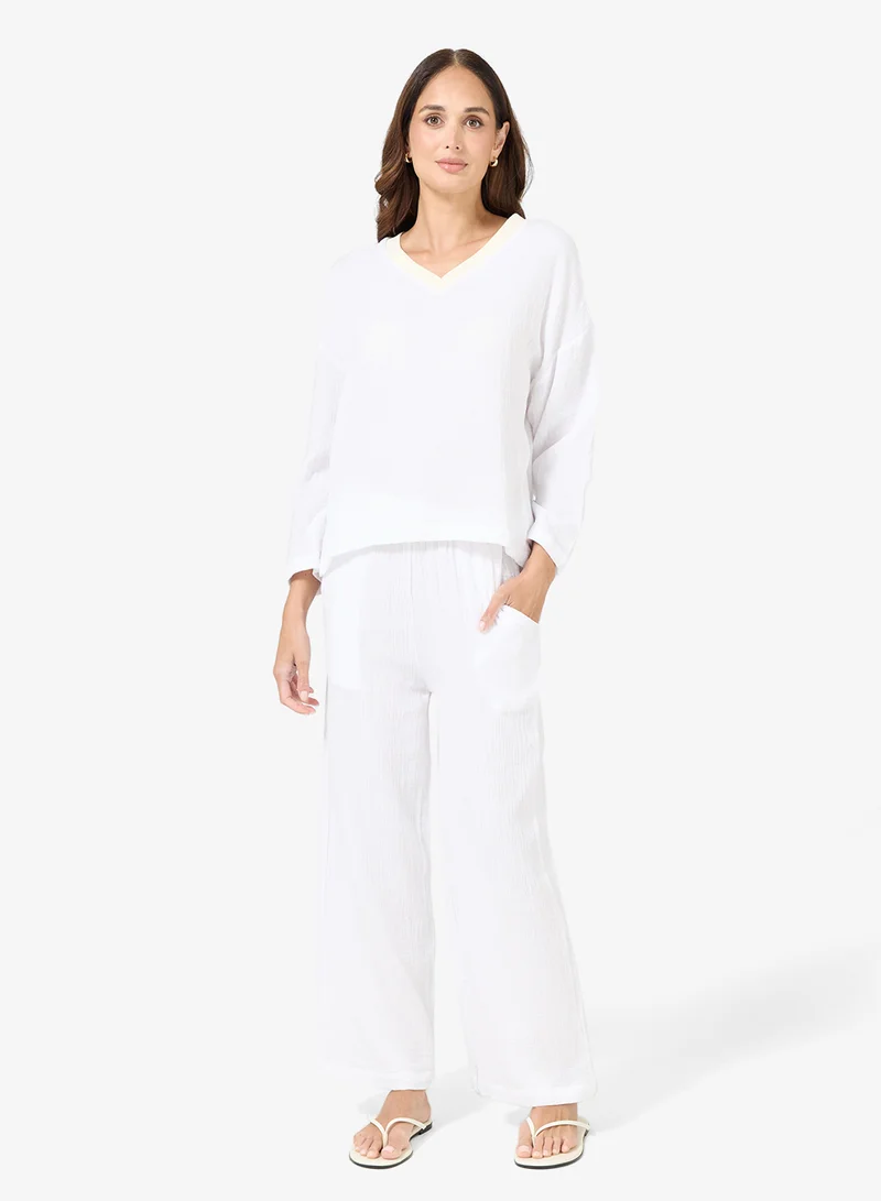 ELLA Ribbed Lounge Set