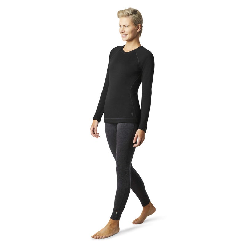 SmartWool SW016369001L Women's Merino 250 Baselayer Crew Black L - Image 2