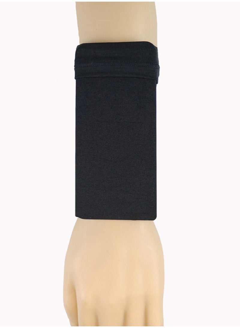 حقيبة ذراع هاتف سوداء كبيرة - Image 3