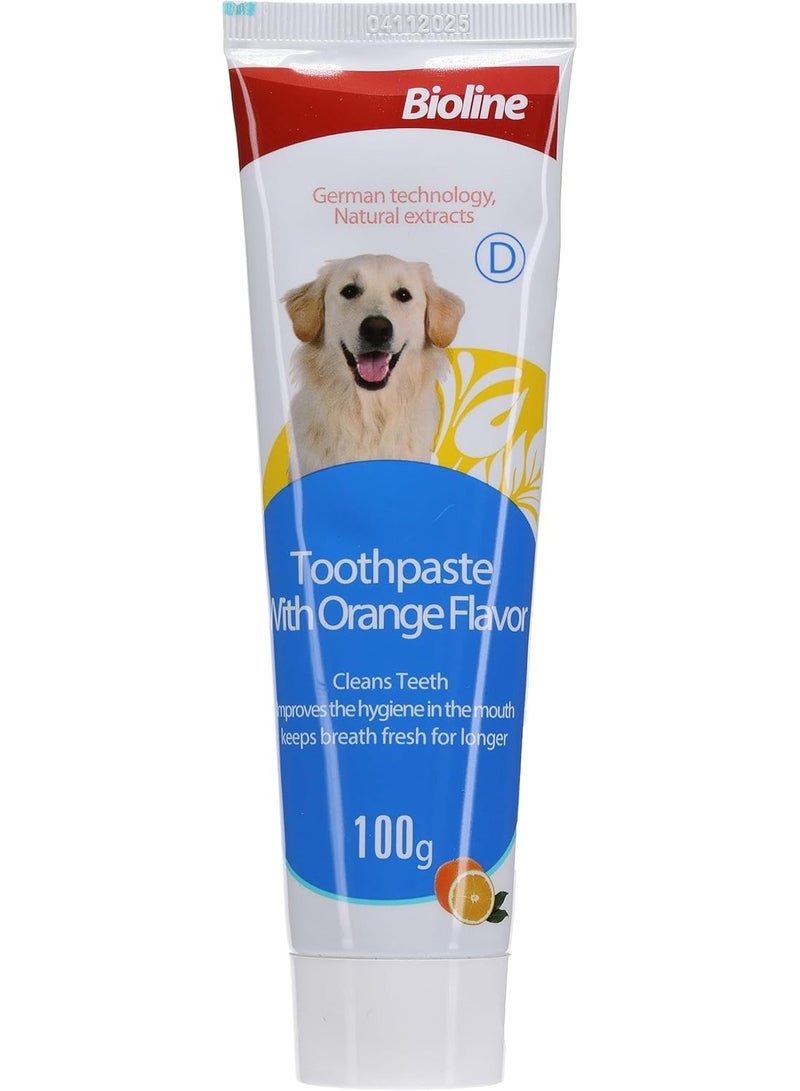 بايولاين معجون اسنان ايولين نكهة البرتقال 100 جرام متعدد الالوان - Image 1