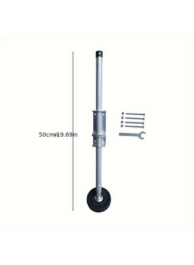 Adjustable Ladder Stabilizer Heavy Duty Steel 19 69inch Height For Stairs Balcony Garage - Image 5