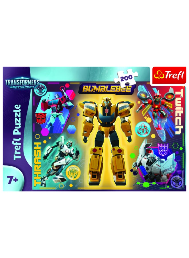 Trefl Puzzles - "200" - Transformers / Hasbro Transformers - Image 2