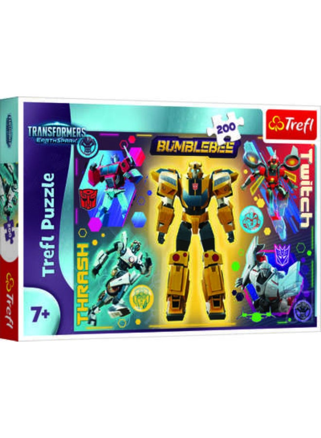 Trefl Puzzles - "200" - Transformers / Hasbro Transformers - Image 1