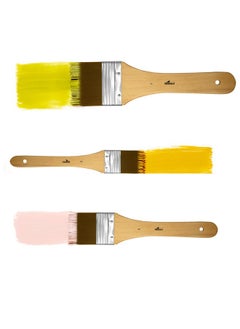 Bluebird  Premium Paint Brushes For Gesso, Glues, Varnishes & Stains, Pack Of 3 Professional Brushes  - Image 2