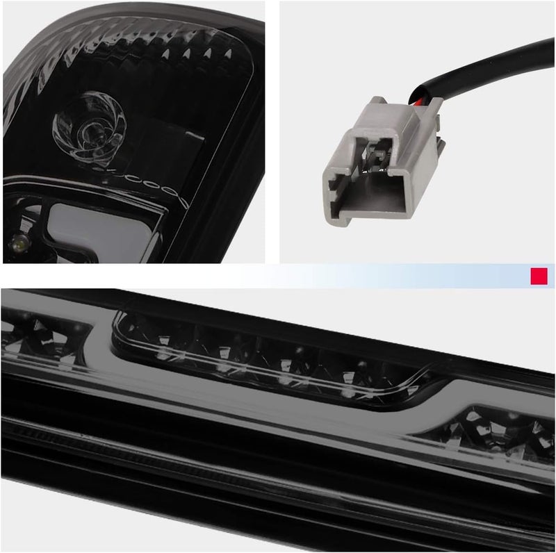 NUVISION LIGHTING Smoked Lens Red Super Bright LED 3rd Brake Light for 14-20 Silverado Sierra - Image 3