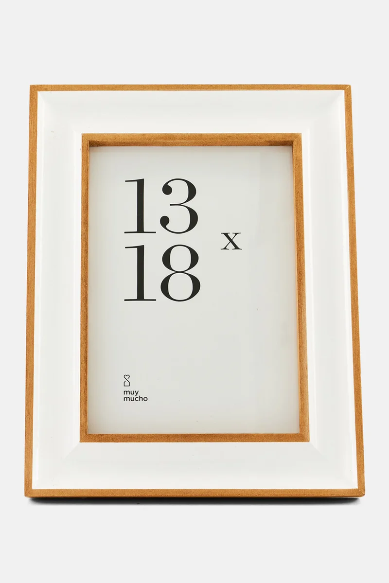 موي موتشو إطار صور خشبي 13 × 18، لون تان