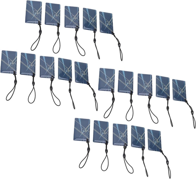 20 IC Cards 13.56MHz Smart Proximity ID Card - Access Control Keychain for Attendance System Parking - ABS Material - Image 5