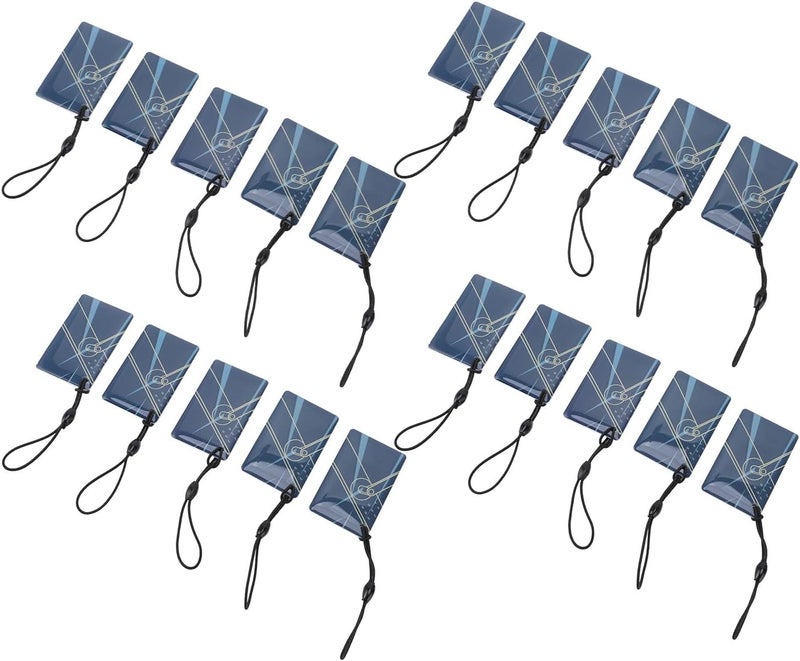 20 IC Cards 13.56MHz Smart Proximity ID Card - Access Control Keychain for Attendance System Parking - ABS Material - Image 3