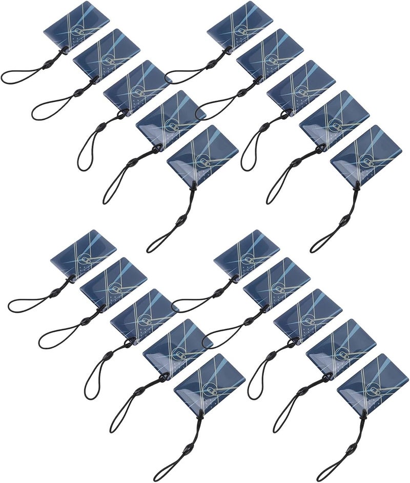 20 IC Cards 13.56MHz Smart Proximity ID Card - Access Control Keychain for Attendance System Parking - ABS Material - Image 4