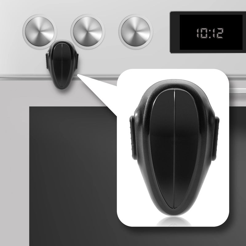 Mr. Pen- Oven Lock Child Safety, 1 Pack, Black, Heat-Resistant Oven Lock, Stove Child Proof, Stove Baby Proof, Stove Locks Child Safety, Oven Baby Proofing, Oven Safety Locks for Babies - Image 1