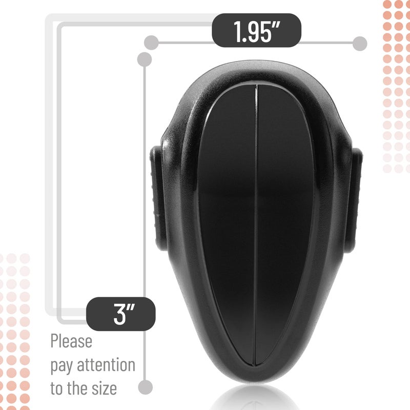 Mr. Pen- Oven Lock Child Safety, 1 Pack, Black, Heat-Resistant Oven Lock, Stove Child Proof, Stove Baby Proof, Stove Locks Child Safety, Oven Baby Proofing, Oven Safety Locks for Babies - Image 2