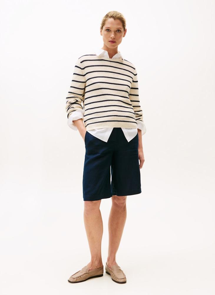 TOMMY HILFIGER ESS LINEN TAILORED SHORT  - Image 4