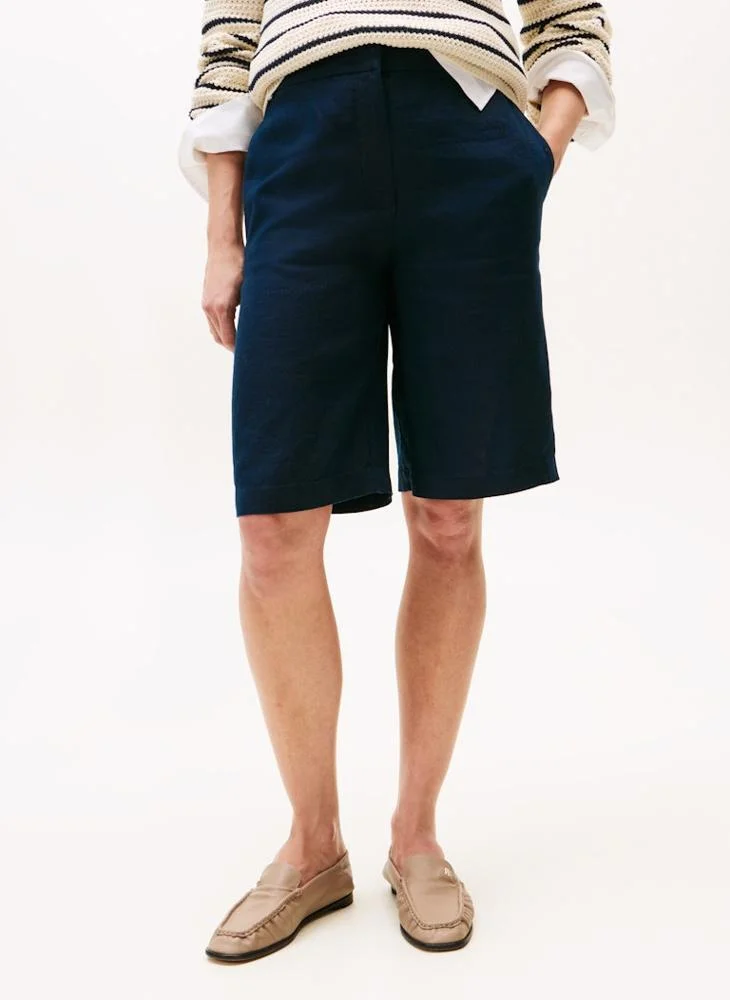 TOMMY HILFIGER High Waist Taiored Shorts