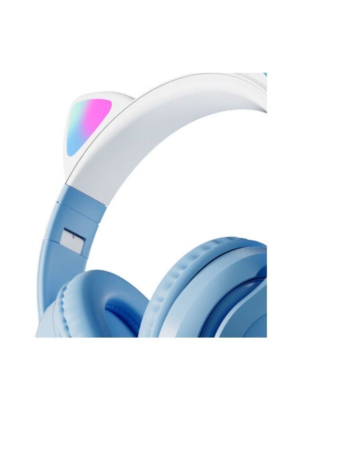 Wireless Cat Ear Design Bluetooth Stereo Headphone - Image 4