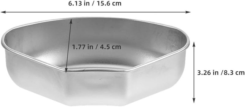 صناديق البخار على شكل مروحة من الفولاذ المقاوم للصدأ 4 قطع للفرن وقلاية الهواء والطهي - Image 3