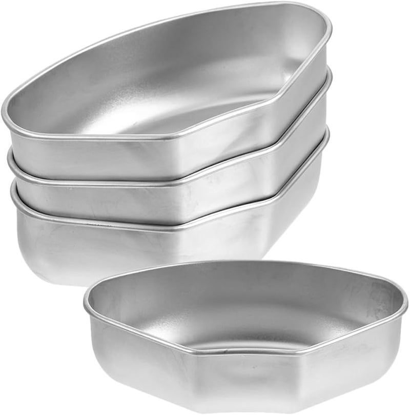 صناديق البخار على شكل مروحة من الفولاذ المقاوم للصدأ 4 قطع للفرن وقلاية الهواء والطهي - Image 2