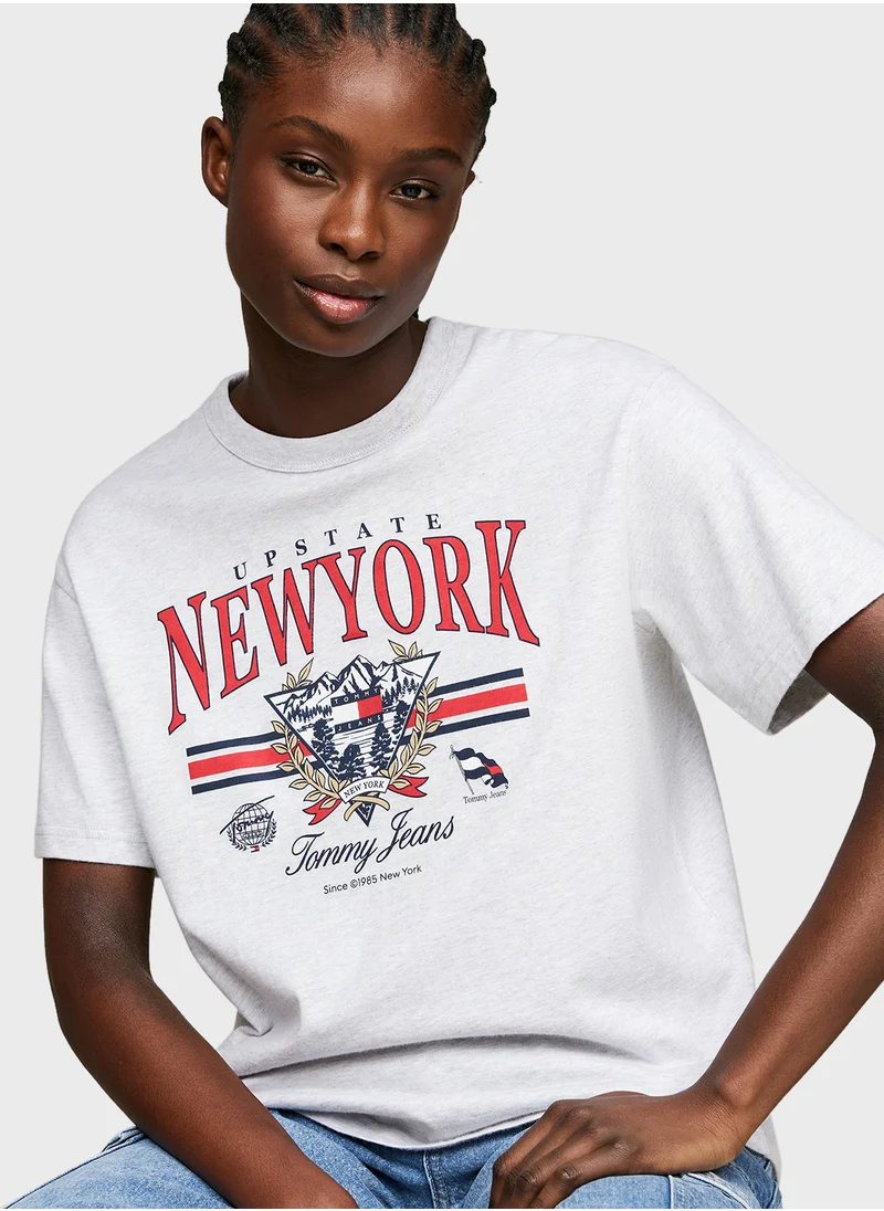 TOMMY JEANS TJW RLX VINTAGE PREP 2 TEE