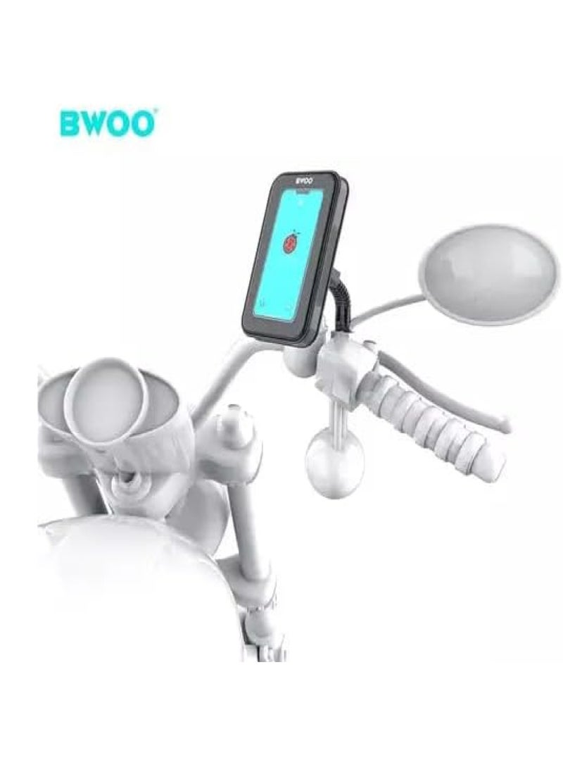 BWOO - Motorcycle Phone Holder Abs Plastic Waterproof Fabric - Image 1