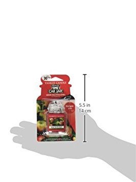 Yankee Candle Car Air Fresheners, Hanging Car Jar® Ultimate Macintosh Scented, Neutralizes Odors Up To 30 Days - Image 3