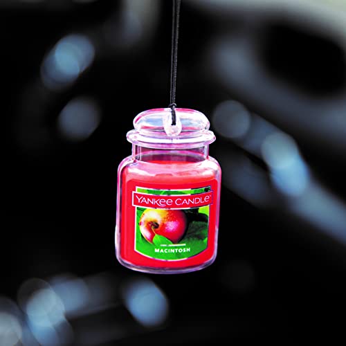 Yankee Candle Car Air Fresheners, Hanging Car Jar® Ultimate Macintosh Scented, Neutralizes Odors Up To 30 Days - Image 2