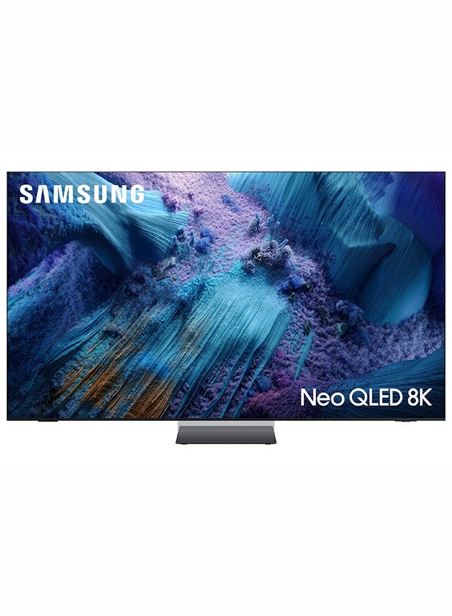 Samsung 65 Inch Neo QLED TV, QN990F, 8K, Mini LED, NQ8 AI Gen3 Processor, 8K AI Upscaling Pro, Wireless One Connect, Glare Free, Samsung Vision AI Smart TV, QA65QN990FUXZN (2025 - UAE Version) QN990F black - Image 1