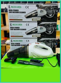 RNG Portable Car Vacuum Cleaner – High-Power 12V Handheld Auto Vacuum with Long Cord and Attachments – Wet & Dry Cleaning – Ideal for Interior Detailing  - Image 3