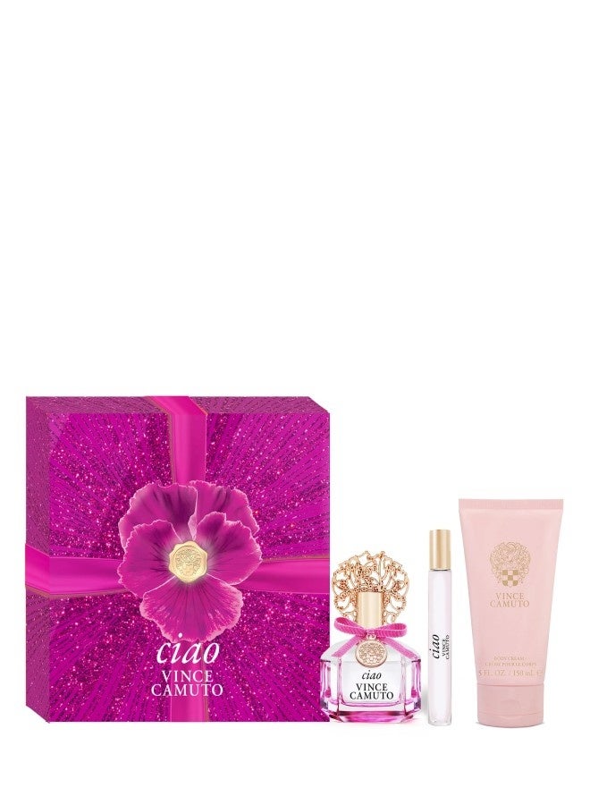 VINCE CAMUTO Ciao EDP 100 ml+ EDP 10 ml+ Body Cream 150 ml