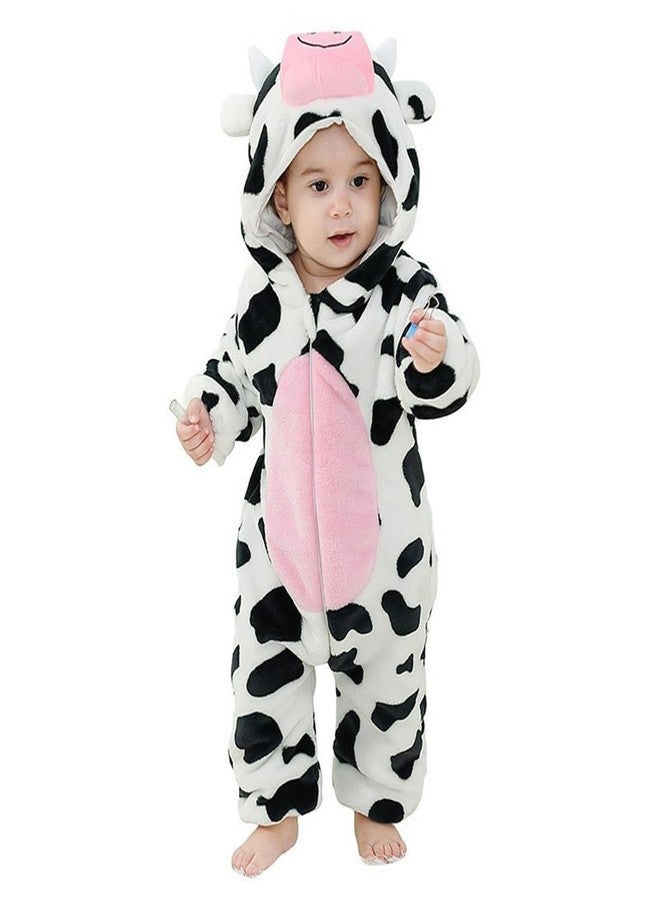 CuteOn Toddler Halloween Costume Onesie Cosplay Romper Christmas Infants Baby Costume Cow 2-3 Years - Image 1