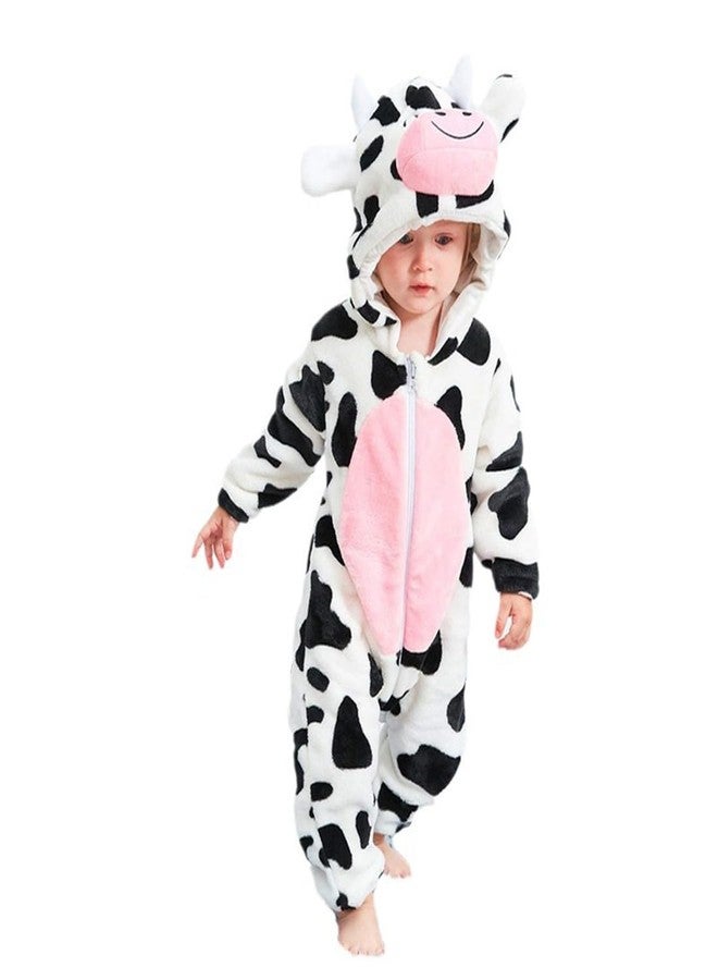 CuteOn Toddler Halloween Costume Onesie Cosplay Romper Christmas Infants Baby Costume Cow 2-3 Years - Image 3