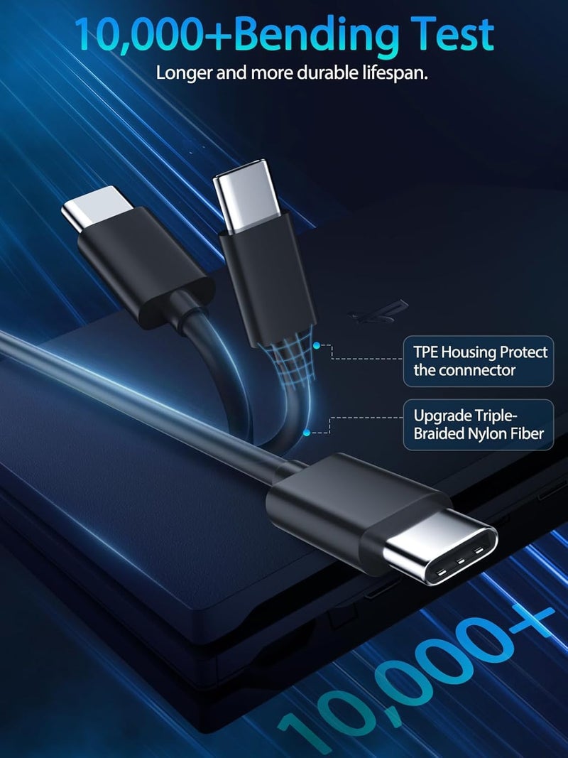 SCOVEE USB C Charger Cable for New Fire HD 8 HD 10 9th 10th 11th generation 2019 2020 2021 release Tablet & Kids Edition,Samsung Galaxy S10,BlackBerry key2,Keyone,LG G7,Moto Z3 G6,Type-C Kindle Charging Cord - Image 3