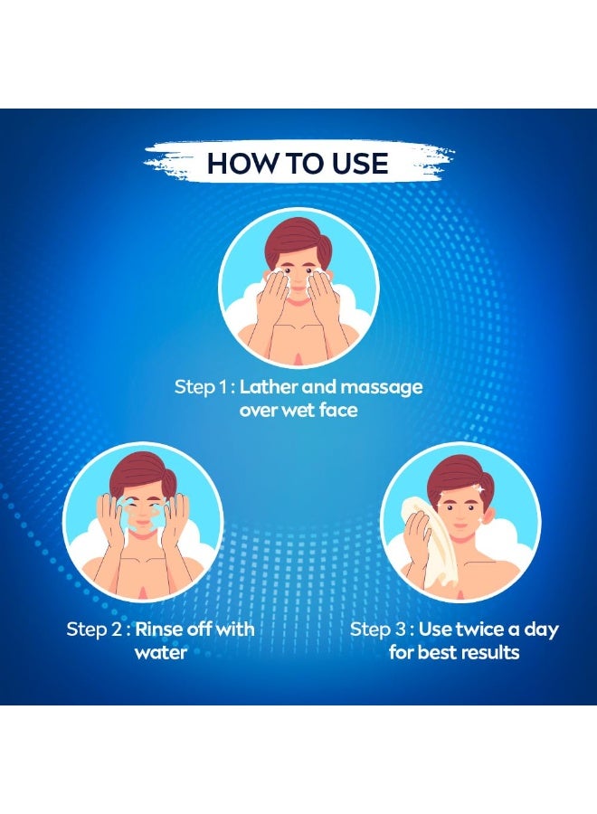 NIVEA MEN Oil Control Face Wash 100 g | With Magnolia Bark Extracts for 12 Hr Oil Control in Summer | 10 X Vitamin C Effect for Radiant Skin | For Oily Skin - Image 5