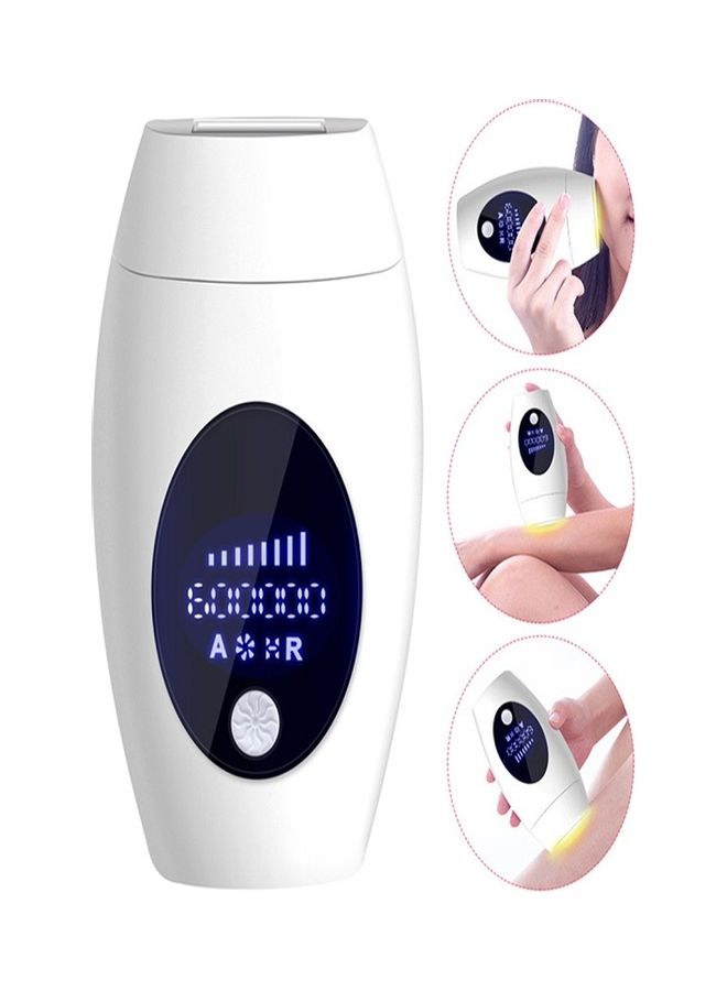 NIBEMINENT Laser Hair Removal Device White/Black - Image 2