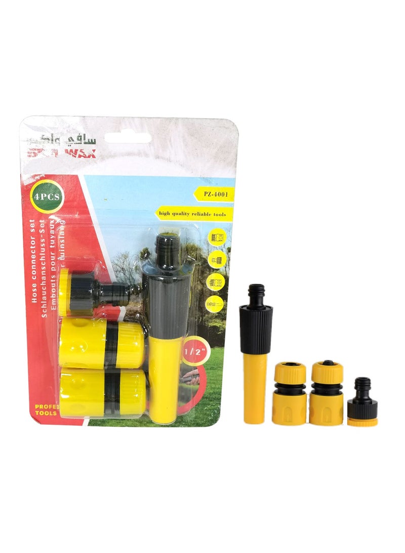 Safi Wax Professional Garden Hose Pipe 15M, 1/2 Inch Heavy Duty Water Hose with Spray Nozzle & Quick Connectors, Flexible Leak-Proof Hose for Garden Watering, Car Washing & Outdoor Use - Image 5