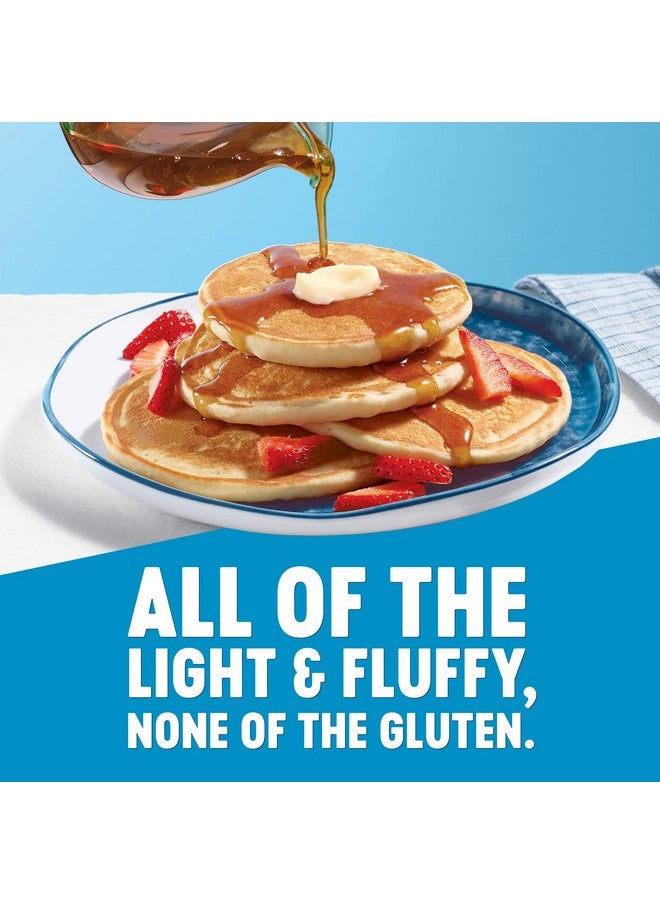 Krusteaz Krusteaz Gluten Free Buttermilk Pancake Mix, Light & Fluffy, 16 Oz Boxes (Pack of 8)  - Image 4