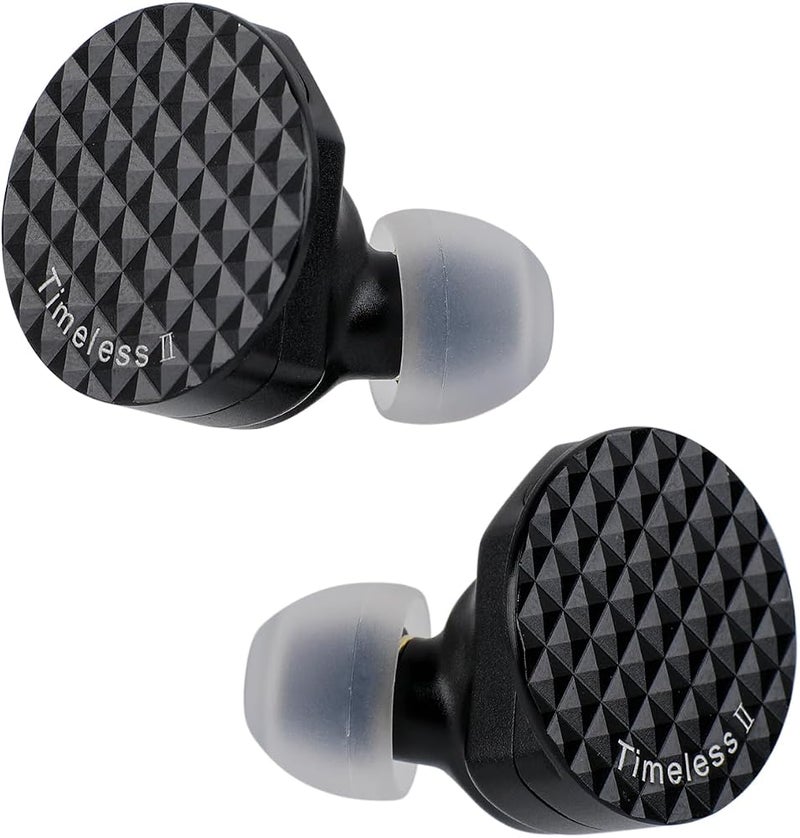 Linsoul 7Hz Timeless II in Ear Monitor, Upgraded 14.5mm Planar Magnetic Driver IEM, Wired Earbuds, with Tunable Nozzle and 7N OCC IEM Cable for Musician Audiophile (Timeless II) - Image 2
