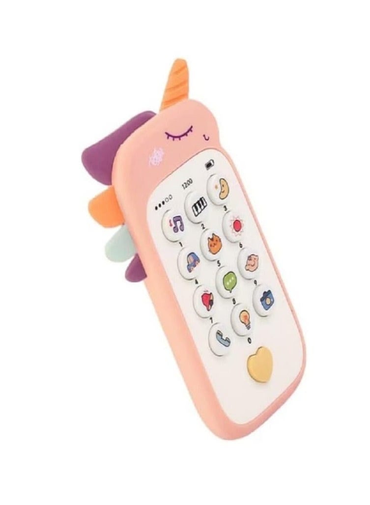 Baby Phone Toy for 1 Year Old - Musical Learning Toy with Teether (6-18M) - Image 2