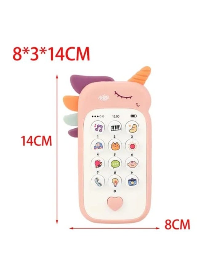 Baby Phone Toy for 1 Year Old - Musical Learning Toy with Teether (6-18M) - Image 3
