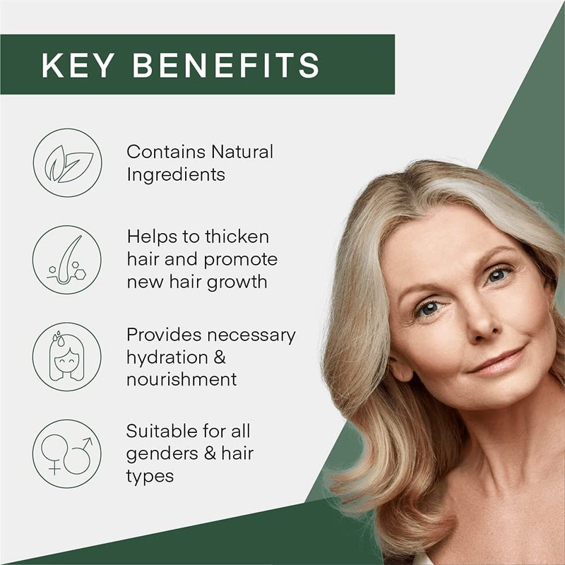 Cel Microstem Natural Hair Thickening Conditioner (8 fl oz) â€“ Stem Cell Extract Anti Thinning Conditioner â€“ Professional Grade Biotin â€“ Sulfate & Paraben Free - Suitable for Men & Women - Image 2