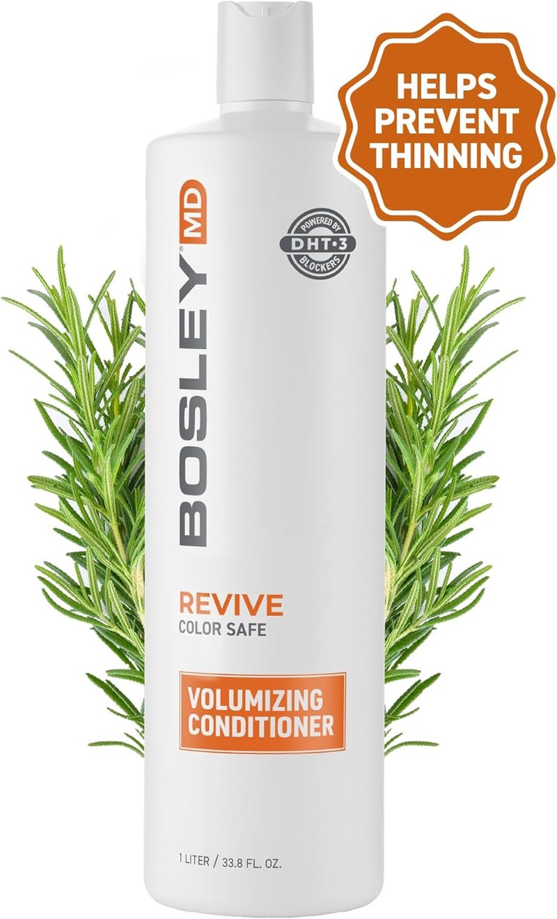 BosleyMD BosRevive Volumizing Conditioner for Thinning and Color-Treated Hair, 33.8 Fl Oz - Image 2
