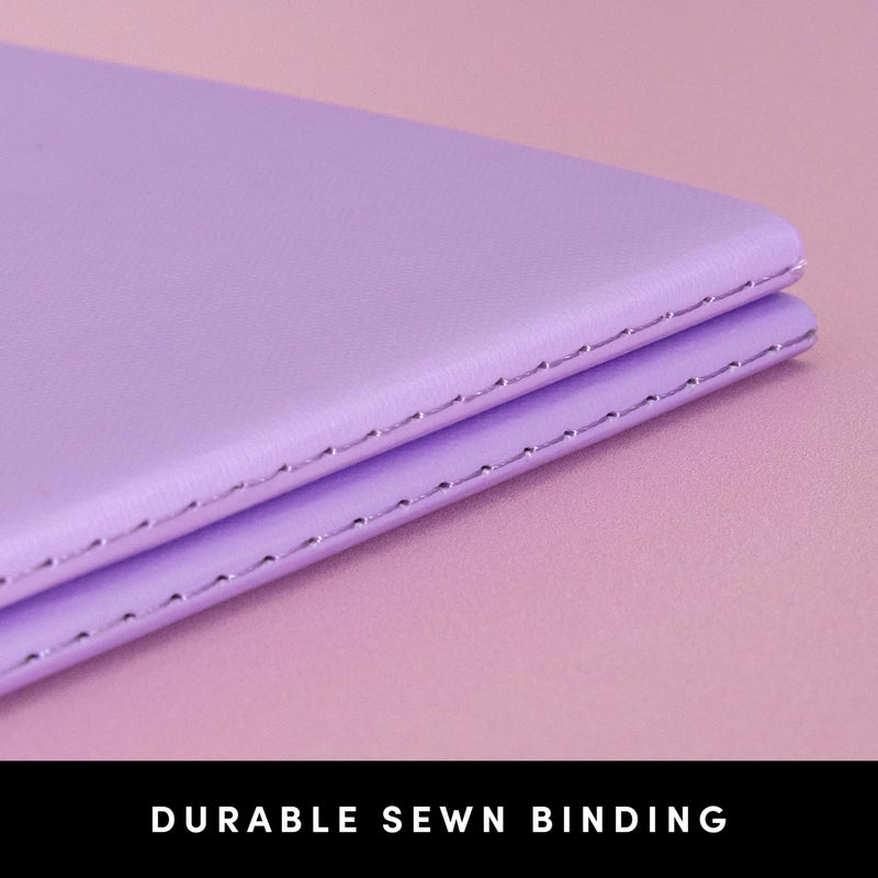 PAPERAGE Soft Cover Blank Journal Notebook, 2 Pack, (Burgundy), 100 Pages, Large 7.5 inches x 9.5 inches, Ideal for Sketch Book, Note Taking & Travel Journal - Image 4