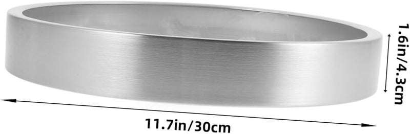 ABOOFAN 12-Inch Metal Frame Wall Clock Slim Edge Gold Quartz Clock Housing Sturdy Parts for Home Office Kitchen Decor - Image 2